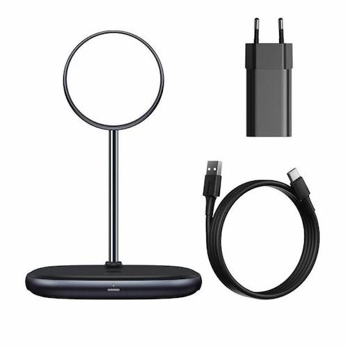 Baseus Swan 2-in-1 Kablosuz Şarj Standı